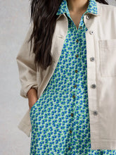 Load image into Gallery viewer, Rua Shirt Dress - Green Multi
