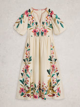 Load image into Gallery viewer, Maeve Embroidered Midi Dress
