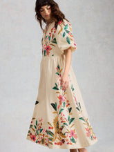 Load image into Gallery viewer, Maeve Embroidered Midi Dress
