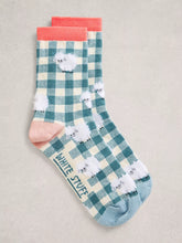 Load image into Gallery viewer, Patterned Fluffy Sheep Sock
