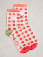 Load image into Gallery viewer, Patterned Fluffy Llama Sock
