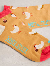 Load image into Gallery viewer, Holiday Chicken Trainer Sock

