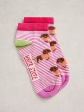 Load image into Gallery viewer, Fluffy Sausage Dog Sock
