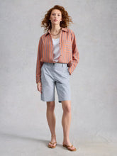 Load image into Gallery viewer, Heidi Organic Cotton Chino Short - Light Blue
