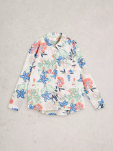 Load image into Gallery viewer, Sophie Organic Cotton Shirt - Ivory Multi

