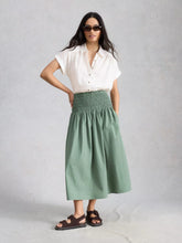 Load image into Gallery viewer, Orla Cotton Shirt - White
