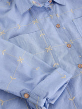 Load image into Gallery viewer, Sophie Organic Cotton Shirt - Blue Multi
