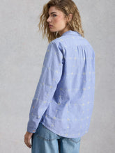 Load image into Gallery viewer, Sophie Organic Cotton Shirt - Blue Multi
