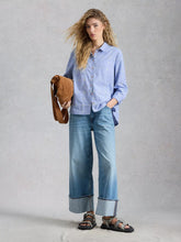 Load image into Gallery viewer, Sophie Organic Cotton Shirt - Blue Multi
