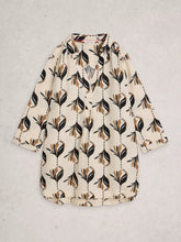 Load image into Gallery viewer, Bianca Linen Tunic - ivory Print
