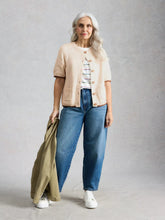 Load image into Gallery viewer, Isabella Organic Cotton Short Sleeve Cardi

