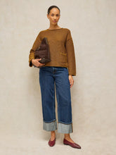 Load image into Gallery viewer, Gigi Organic Cotton Jumper - Mid Chartreuse
