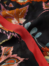 Load image into Gallery viewer, Sophie Printed Scarf - Black Print
