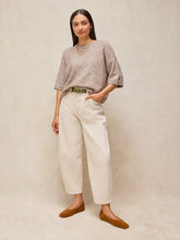 Load image into Gallery viewer, Kat Knitted Tee - Light Natural
