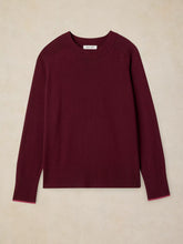 Load image into Gallery viewer, Sienna Cotton Blend Jumper - Dark Plum
