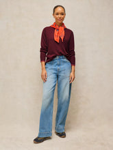 Load image into Gallery viewer, Sienna Cotton Blend Jumper - Dark Plum
