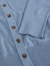 Load image into Gallery viewer, Lois Organic Cotton Cardigan - Mid Blue

