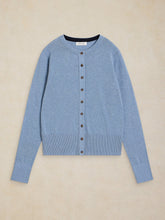 Load image into Gallery viewer, Lois Organic Cotton Cardigan - Mid Blue
