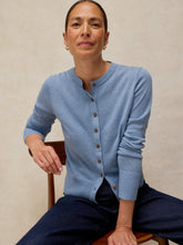 Load image into Gallery viewer, Lois Organic Cotton Cardigan - Mid Blue
