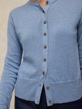 Load image into Gallery viewer, Lois Organic Cotton Cardigan - Mid Blue
