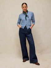 Load image into Gallery viewer, Lois Organic Cotton Cardigan - Mid Blue
