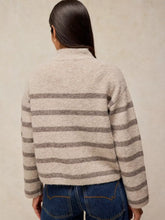Load image into Gallery viewer, Margo Striped Cardi - Grey
