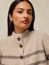 Load image into Gallery viewer, Margo Striped Cardi - Grey
