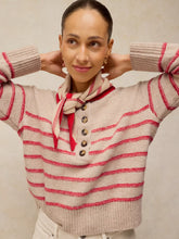 Load image into Gallery viewer, Stripe Henley Jumper

