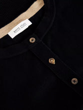 Load image into Gallery viewer, Lois Organic Cotton Cardigan - Black
