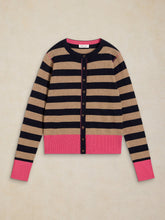 Load image into Gallery viewer, Lois Striped Organic Cotton Cardi
