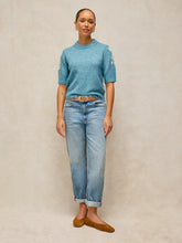 Load image into Gallery viewer, Knit Embroidered Tee
