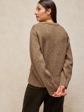 Load image into Gallery viewer, Lucie Crew Neck Jumper - Dark Natural
