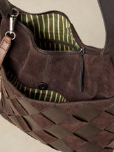 Load image into Gallery viewer, Sophia Weaved Leather Crossbody
