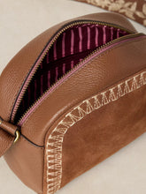 Load image into Gallery viewer, Bella Embroidered Leather Bag

