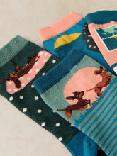 Load image into Gallery viewer, 4PK Sausage Dog Socks
