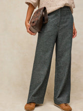 Load image into Gallery viewer, Belle Wide Leg Trouser - Grey Multi
