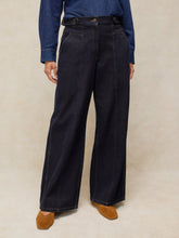Load image into Gallery viewer, Carmella Wide Leg Jean - Dark Denim
