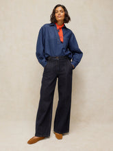 Load image into Gallery viewer, Carmella Wide Leg Jean - Dark Denim
