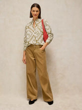 Load image into Gallery viewer, Libby Organic Cotton Shirt - Ivory Multi
