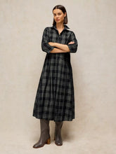 Load image into Gallery viewer, Ellie Organic Cotton Cord Pleated Dress
