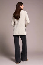 Load image into Gallery viewer, Mock Neck Heathered Knit - Cream Melange
