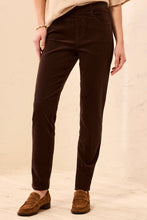 Load image into Gallery viewer, Audrey Micro Cord Pull On Jean - Brown

