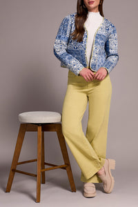 Reversible Paisley Quilted Jacket