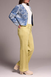 Reversible Paisley Quilted Jacket