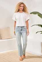 Load image into Gallery viewer, Cotton Crew Neck Tee - White
