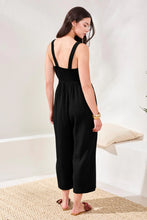 Load image into Gallery viewer, Cotton Gauze Jumpsuit - Black
