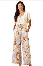 Load image into Gallery viewer, Drawstring Front Shell Blouse - Eggshell
