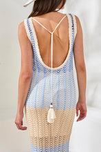 Load image into Gallery viewer, Open Back Maxi Dress - Striped
