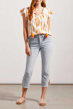 Load image into Gallery viewer, Audrey Straight Leg Crop Jean with Embroidery
