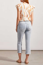 Load image into Gallery viewer, Audrey Straight Leg Crop Jean with Embroidery
